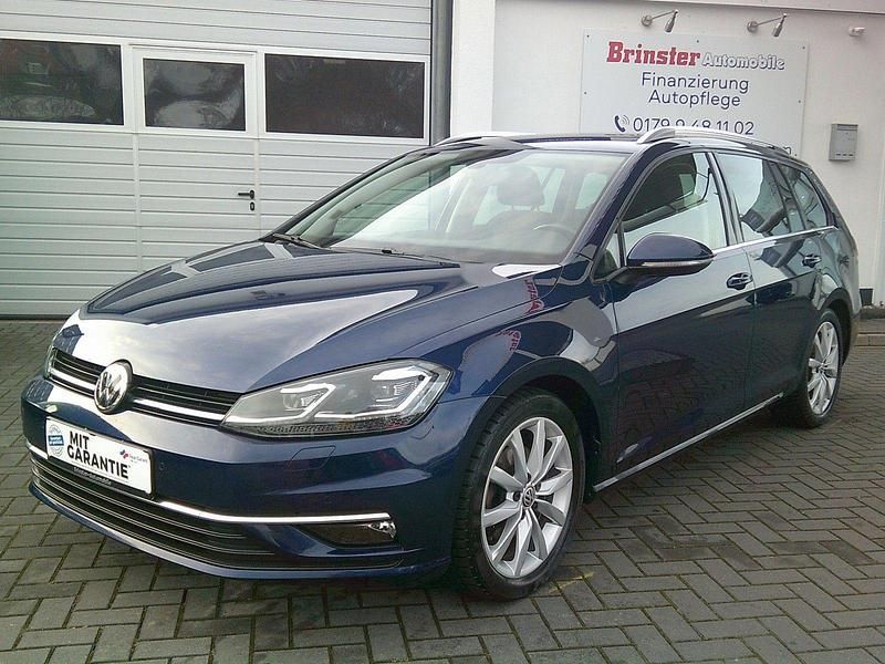 Blau Gebraucht 2017 VW Golf VII Highline Kombi | 14.999 € (Fairer Preis) - Bild 1/4