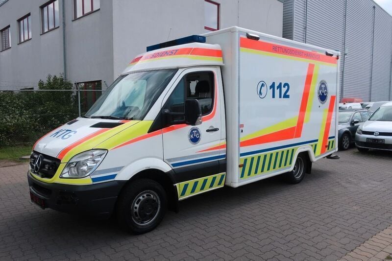 Weiß Gebraucht 2010 Mercedes Sprinter Van | 9.900 € (Superpreis) - Bild 1/4