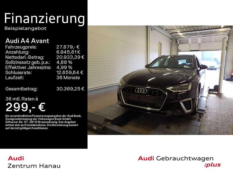Gebraucht Audi A4 S-Line 163 PS (119 kW) 2023 Schwarz Kombi