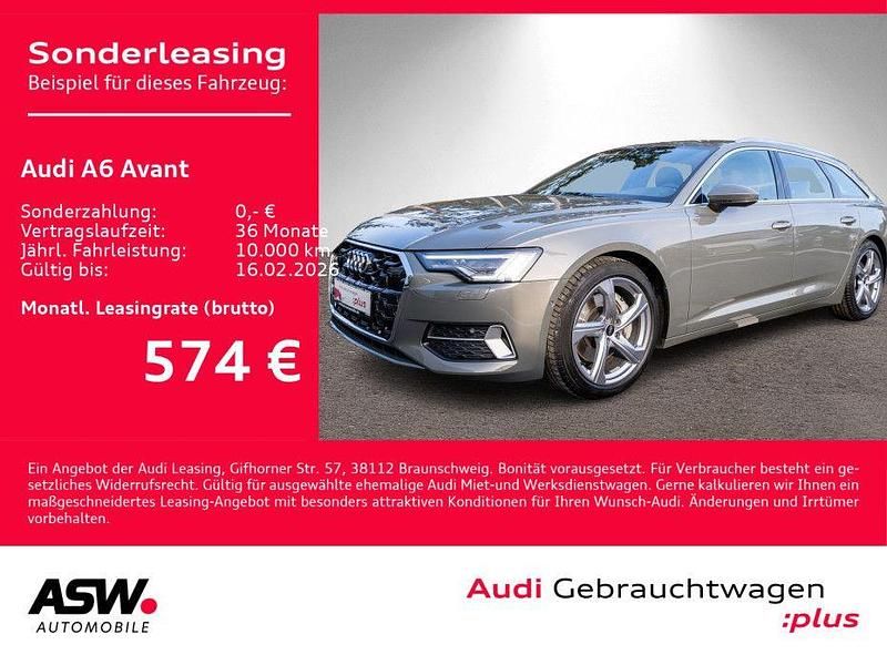 Chronosgrau metallic Gebraucht 2025 Audi A6 Advanced Plus Kombi | 58.930 € - Bild 1/4