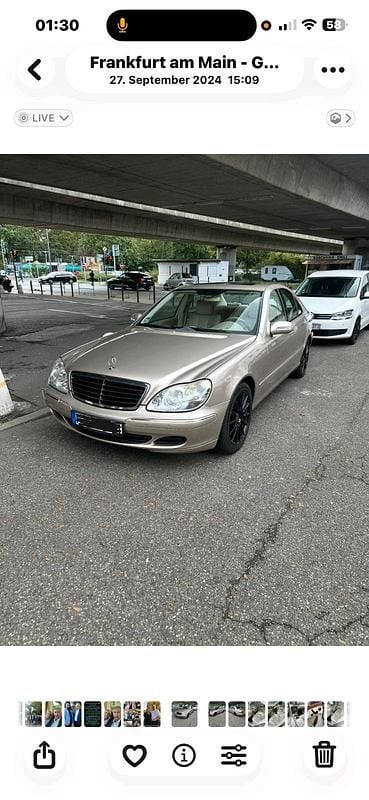 Andere farben Gebraucht 2004 Mercedes S350 Limousine | 4.100 € (Fairer Preis) - Bild 1/4