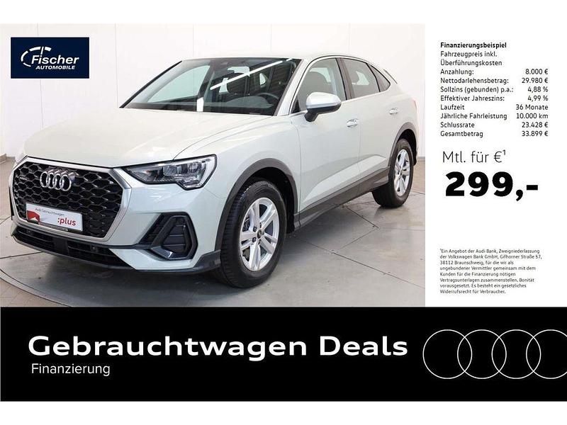 Silber Gebraucht 2022 Audi Q3 Sportback Performance SUV | 37.980 € (Fairer Preis) - Bild 1/4