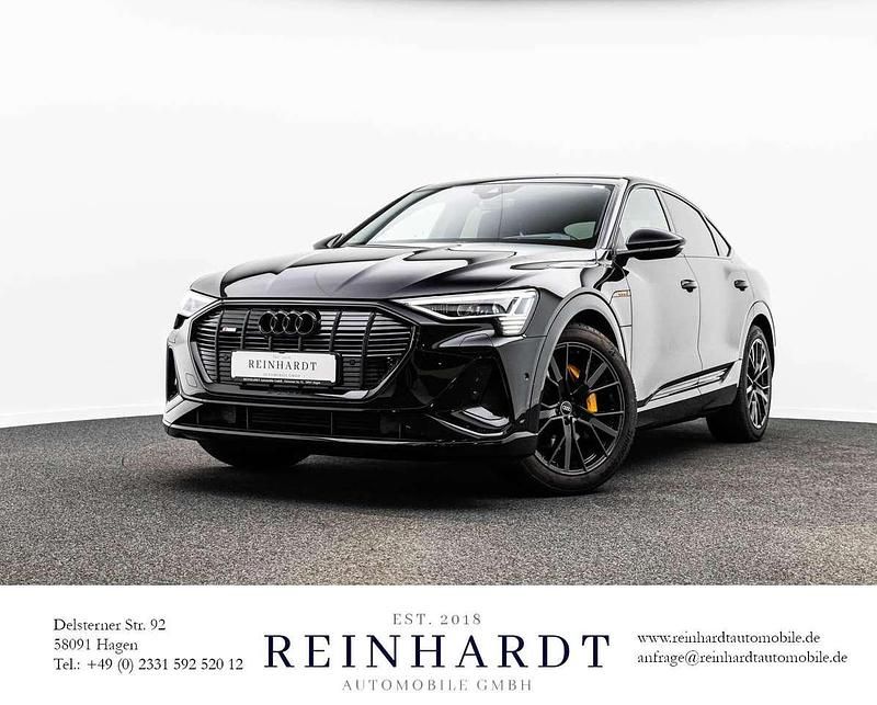 Mythosschwarz metallic Gebraucht 2022 Audi e-tron Sportback S-Line SUV | 40.820 € (Fairer Preis) - Bild 1/1