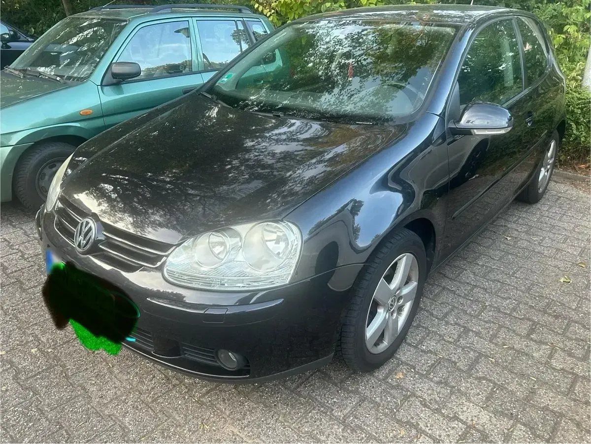 Gebraucht VW Golf V Goal 80 PS (58 kW) 2008 Schwarz