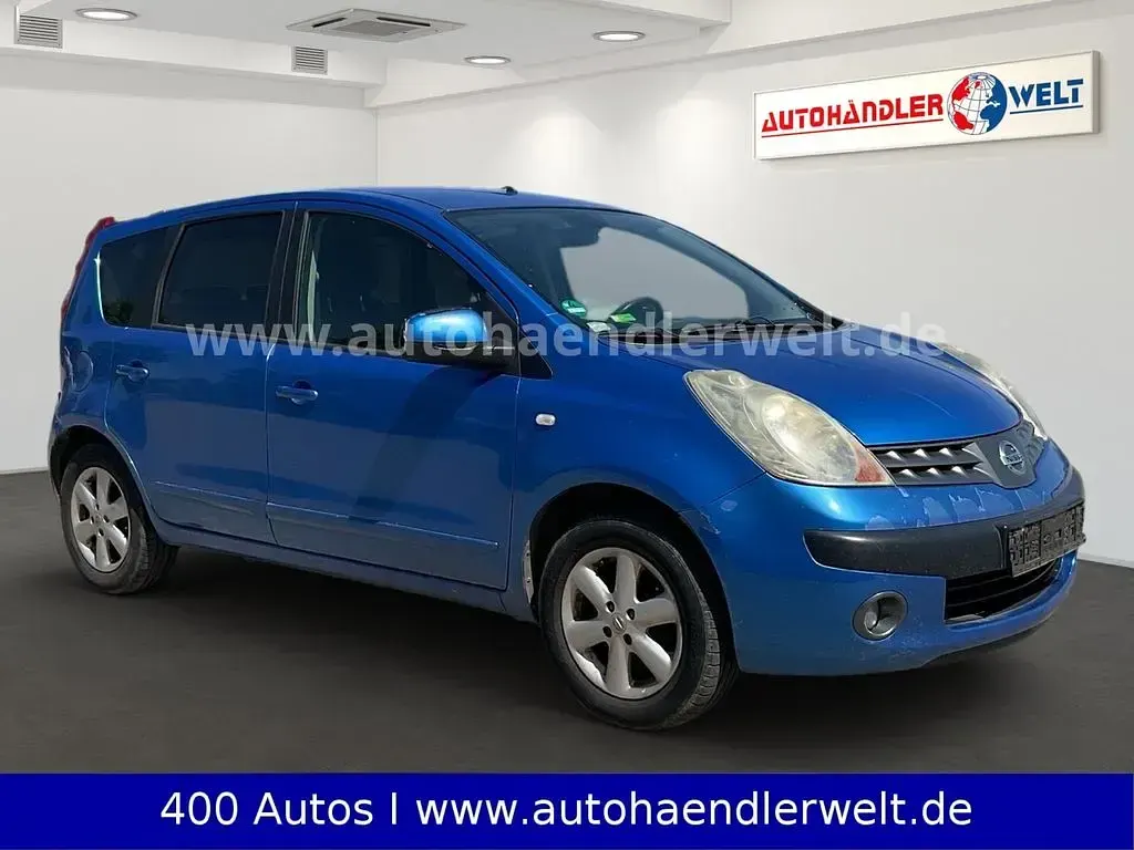 Gebraucht Nissan Note Acenta 110 PS (80 kW) 2006 Blau Kleinwagen