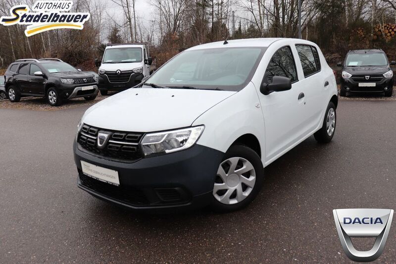Gletscherweiss Gebraucht 2020 Dacia Sandero Acces Kleinwagen | 7.490 € (Superpreis) - Bild 1/4