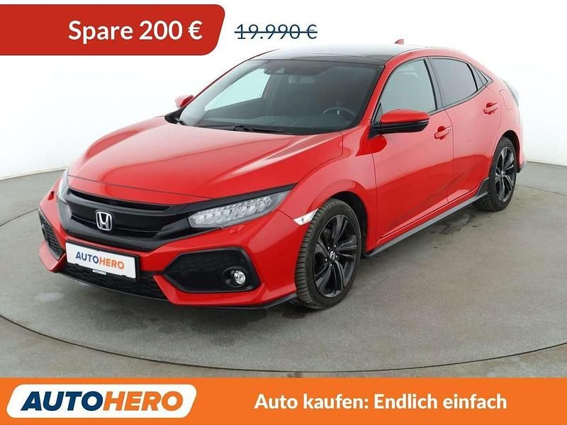 Gebraucht Honda Civic Sport Plus 182 PS (133 kW) 2019 Rot Limousine