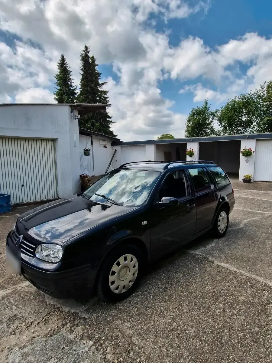 Gebraucht VW Golf IV 105 PS (77 kW) 2003 Schwarz Kombi