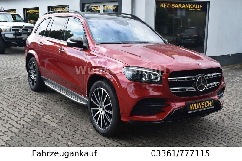Rot Gebraucht 2020 Mercedes GLS400 SUV | 95.990 € - Bild 1/4