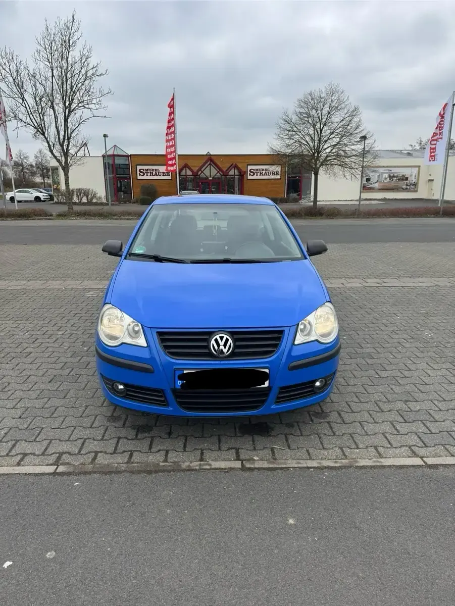 Gebraucht VW Polo 69 PS (50 kW) 2009 Blau Kleinwagen