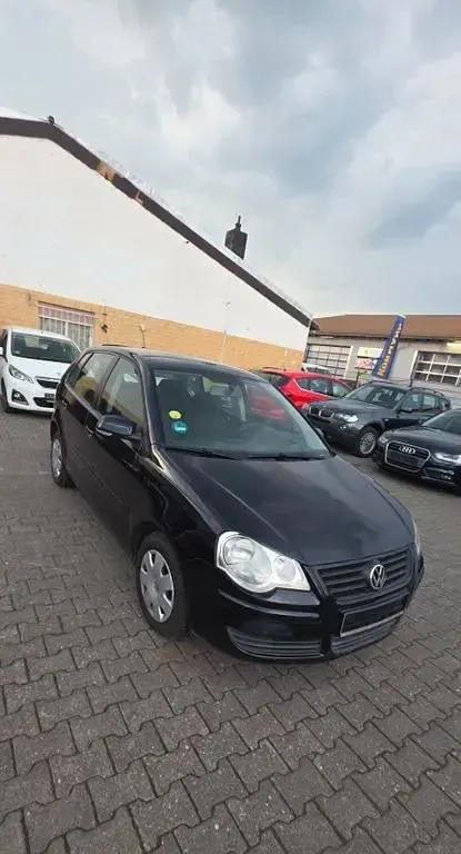 Gebraucht VW Polo Trendline 64 PS (47 kW) 2007 Schwarz Kleinwagen