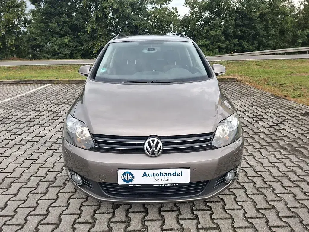 Gebraucht VW Golf Plus Cross Comfortline 122 PS (89 kW) 2009 Braun Van / Kleinbus