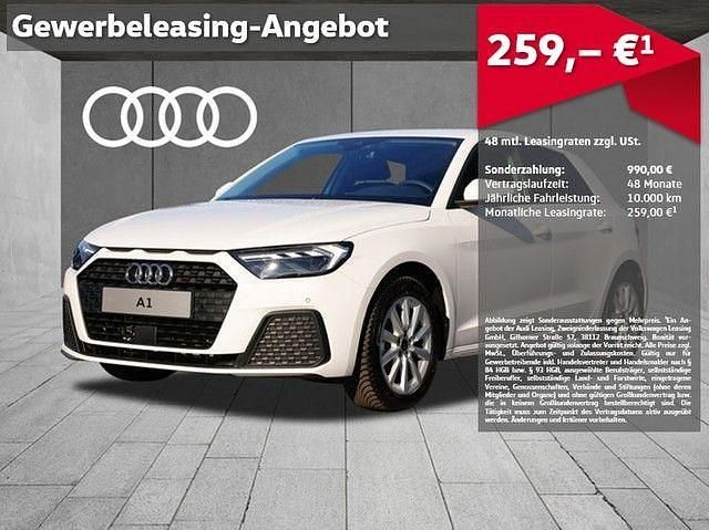 Cortinaweiß Neu 2025 Audi A1 Sportback Kleinwagen | 25.290 € (Fairer Preis) - Bild 1/4