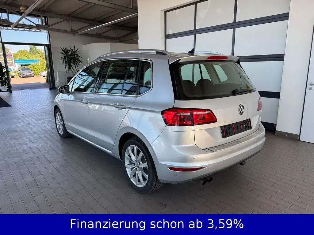 Gebraucht VW Golf Sportsvan Highline 150 PS (110 kW) 2014 Silber Van / Kleinbus