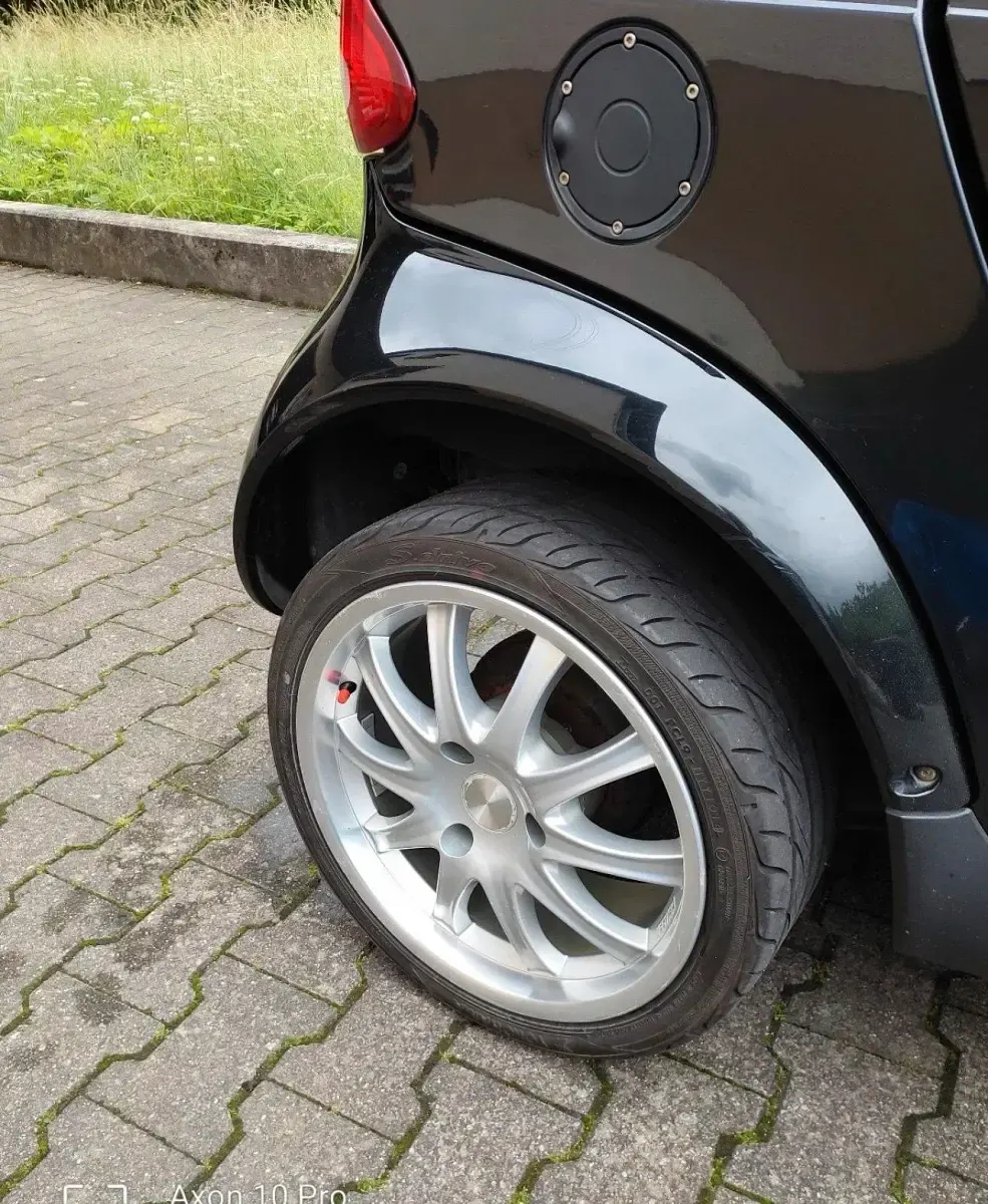 Usata Smart ForTwo Cabrio 71 CV (52 kW) 2000 Nero Cabrio