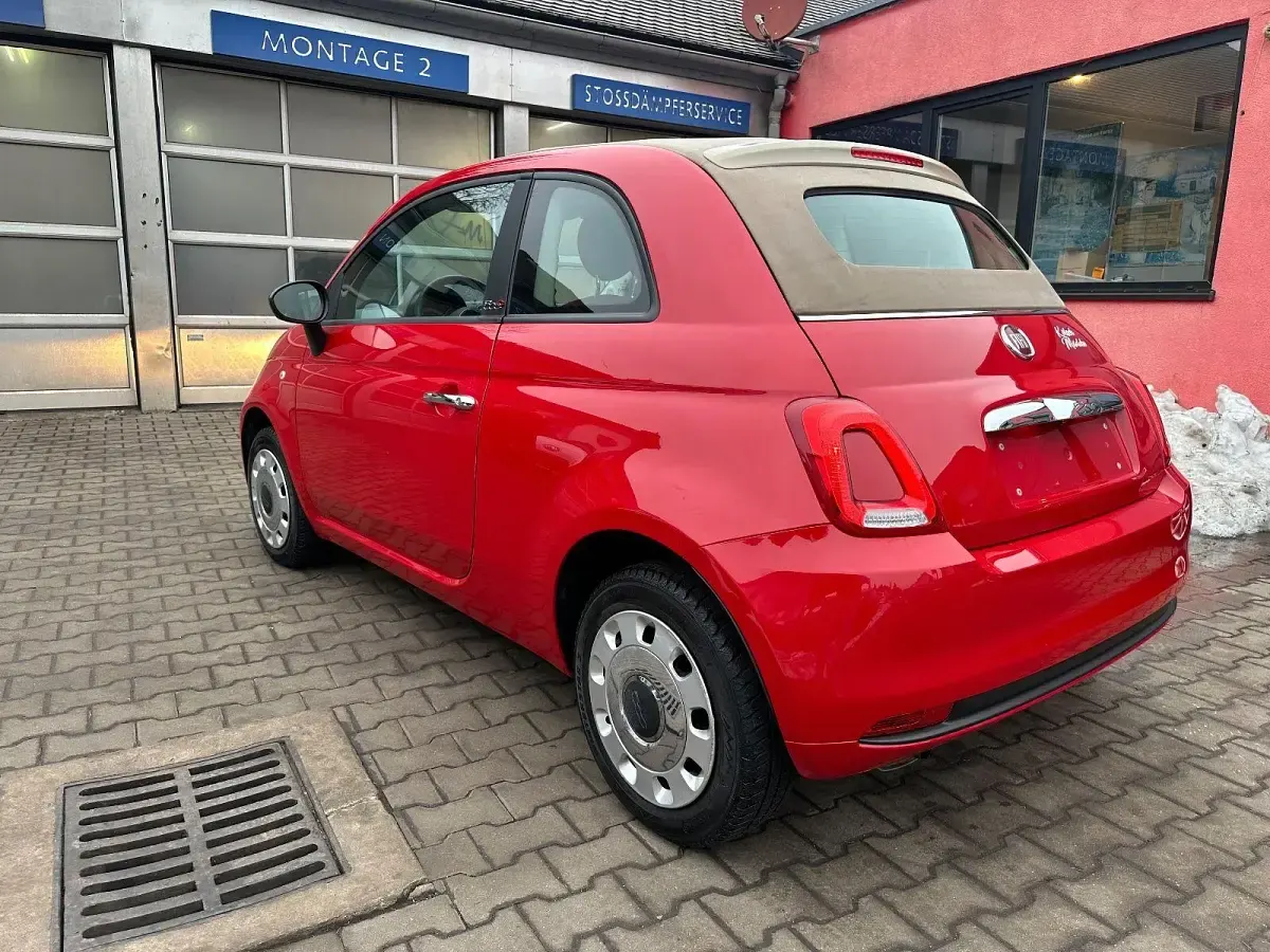 Gebraucht Fiat 500C 69 PS (50 kW) 2016 Rot Cabrio