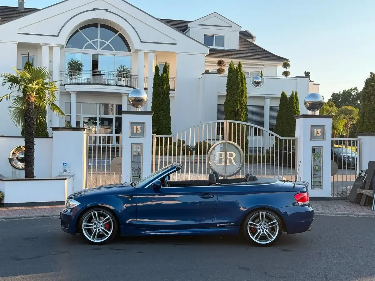 Gebraucht BMW 118 Cabriolet M Sport 143 PS (105 kW) 2009 Blau Cabrio