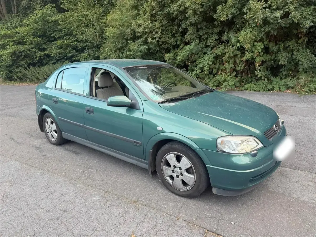 Gebraucht Opel Astra Elegance 125 PS (91 kW) 2002 Grün Limousine