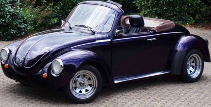 Violett Gebraucht 1973 VW Käfer Cabrio | 9.999 € - Bild 1/4