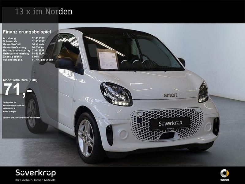 Weiß Gebraucht 2021 Smart ForTwo Electric Drive Coupé | 8.955 € (Guter Preis) - Bild 1/2