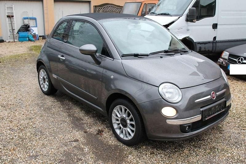 Gebraucht Fiat 500C 69 PS (50 kW) 2011 Colore esterno (pompei grau) Cabrio