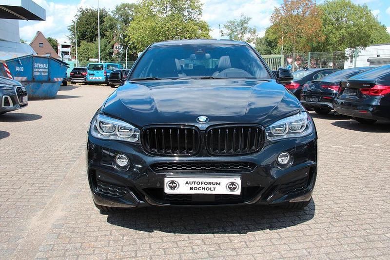 Saphirschwarz Gebraucht 2018 BMW X6 M Sport SUV | 38.600 € (Fairer Preis) - Bild 1/4