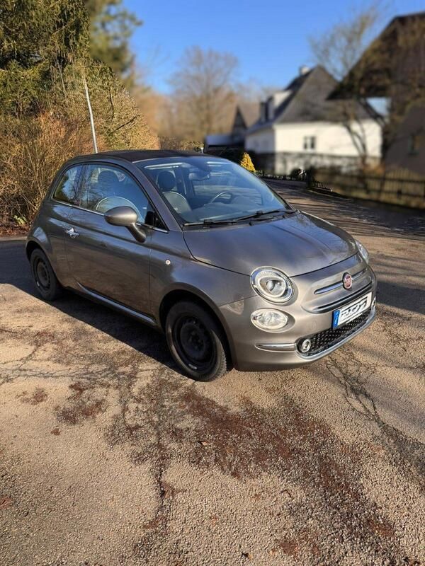 Grau Gebraucht 2016 Fiat 500C Cabrio | 9.400 € (Fairer Preis) - Bild 1/4