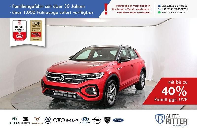 Kings red metallic (dach .../r Neu 2025 VW T-Roc R-line SUV | 34.950 € (Guter Preis) - Bild 1/4