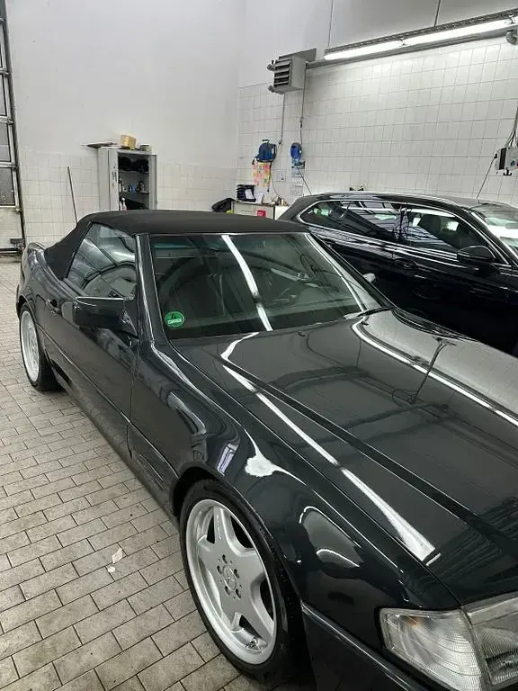 Gebraucht Mercedes SL320 231 PS (169 kW) 1994 Schwarz Cabrio