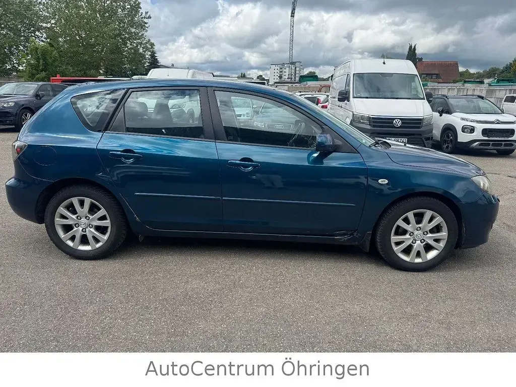 Occasion Mazda 3 Active 105 ch (77 kW) 2008 Bleue Berline