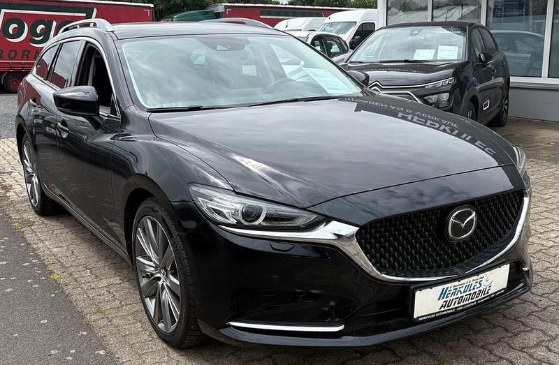 Schwarz Gebraucht 2020 Mazda 6 Sports-Line Kombi | 20.990 € (Fairer Preis) - Bild 1/4