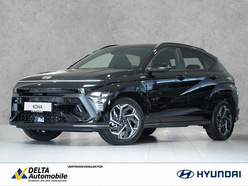 Abyss black Neu 2025 Hyundai Kona N Line SUV | 27.480 € (Superpreis) - Bild 1/4