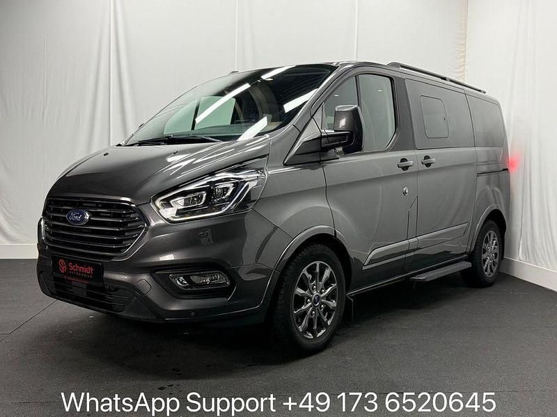 Grau Gebraucht 2021 Ford Tourneo Custom Titanium X Van | 27.390 € (Superpreis) - Bild 1/4