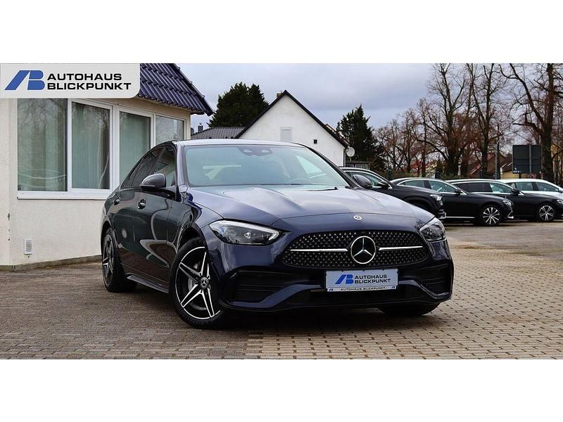 Gebraucht Mercedes E300 AMG 204 PS (150 kW) 2022 Manufaktur cavansitblau (metallic) Limousine