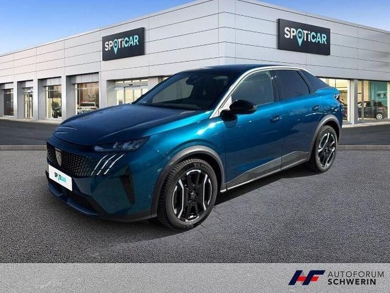 Blau Gebraucht 2024 Peugeot e-3008 Allure SUV | 37.777 € (Superpreis) - Bild 1/4