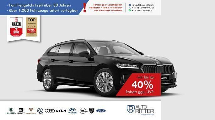 Neu Skoda Superb Selection 204 PS (150 kW) 2026 Schwarz Kombi