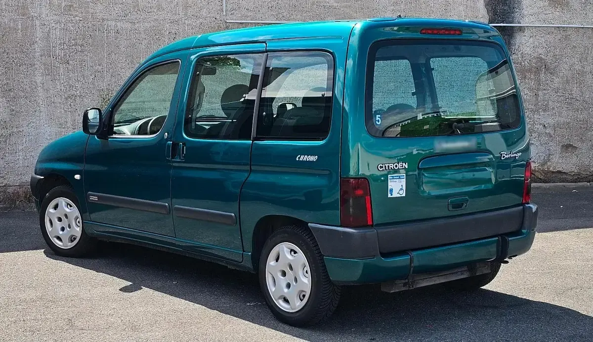 Gebraucht Citroën Berlingo 75 PS (55 kW) 2001 Grün Van / Kleinbus