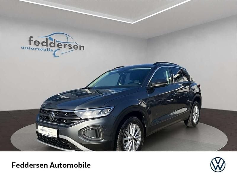 Grau Gebraucht 2024 VW T-Roc Life SUV | 22.369 € (Superpreis) - Bild 1/4