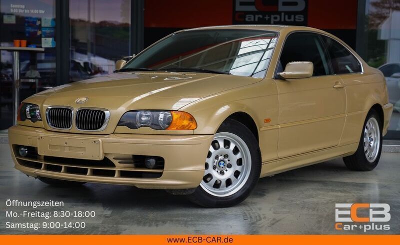 Gelb Gebraucht 2001 BMW 320 Sport Line Coupé | 3.890 € (Guter Preis) - Bild 1/4