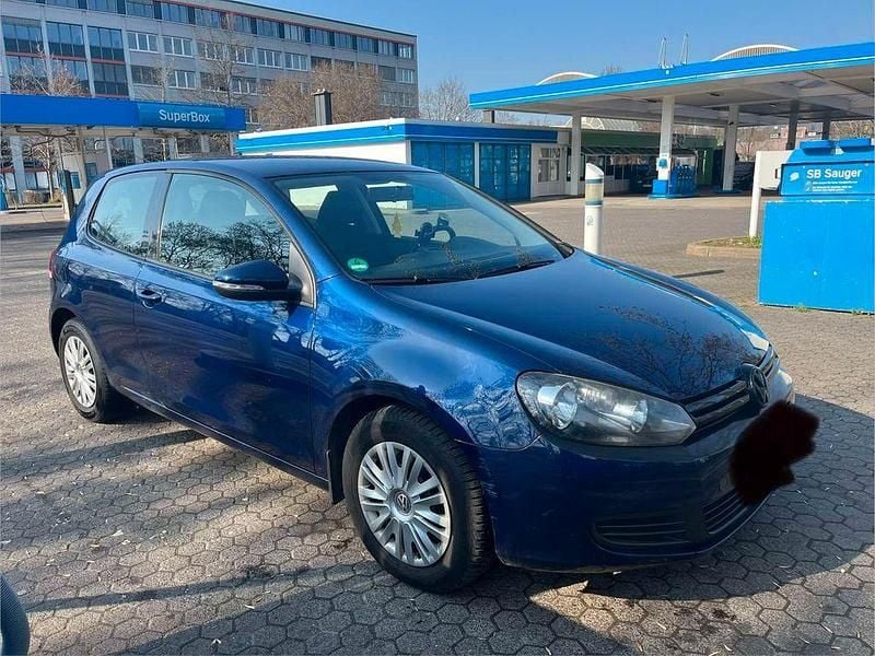 Gebraucht VW Golf VI 80 PS (58 kW) 2009 Blau Kleinwagen