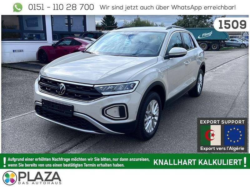 Grau Gebraucht 2024 VW T-Roc Life SUV | 25.704 € (Guter Preis) - Bild 1/4