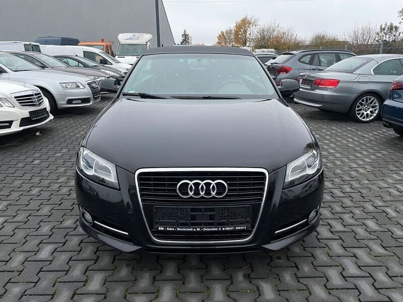 Gebraucht Audi A3 Cabriolet S-Line 200 PS (147 kW) 2011 Schwarz Cabrio