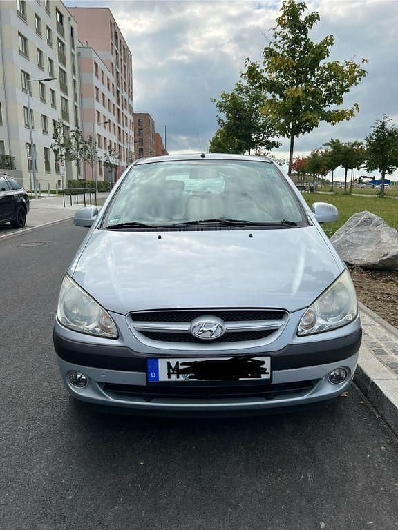 Silber Gebraucht 2008 Hyundai Getz GLS Kleinwagen | 1.350 € (Superpreis) - Bild 1/4