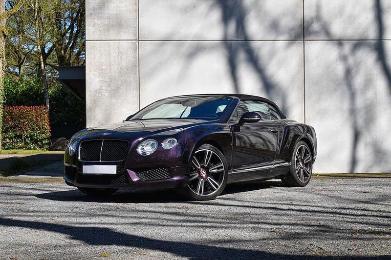 Gebraucht Bentley Continental GT Convertible 507 PS (372 kW) 2014 Violett Cabrio