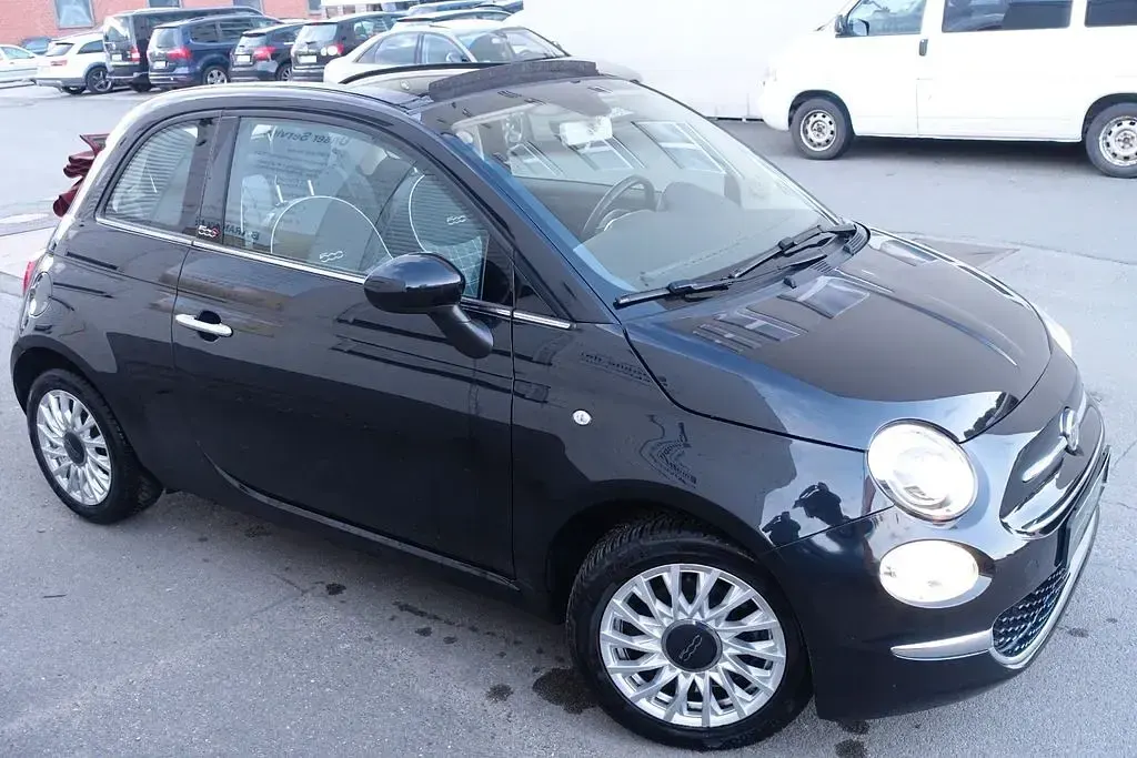 Gebraucht Fiat 500C Lounge 86 PS (63 kW) 2017 Schwarz Cabrio