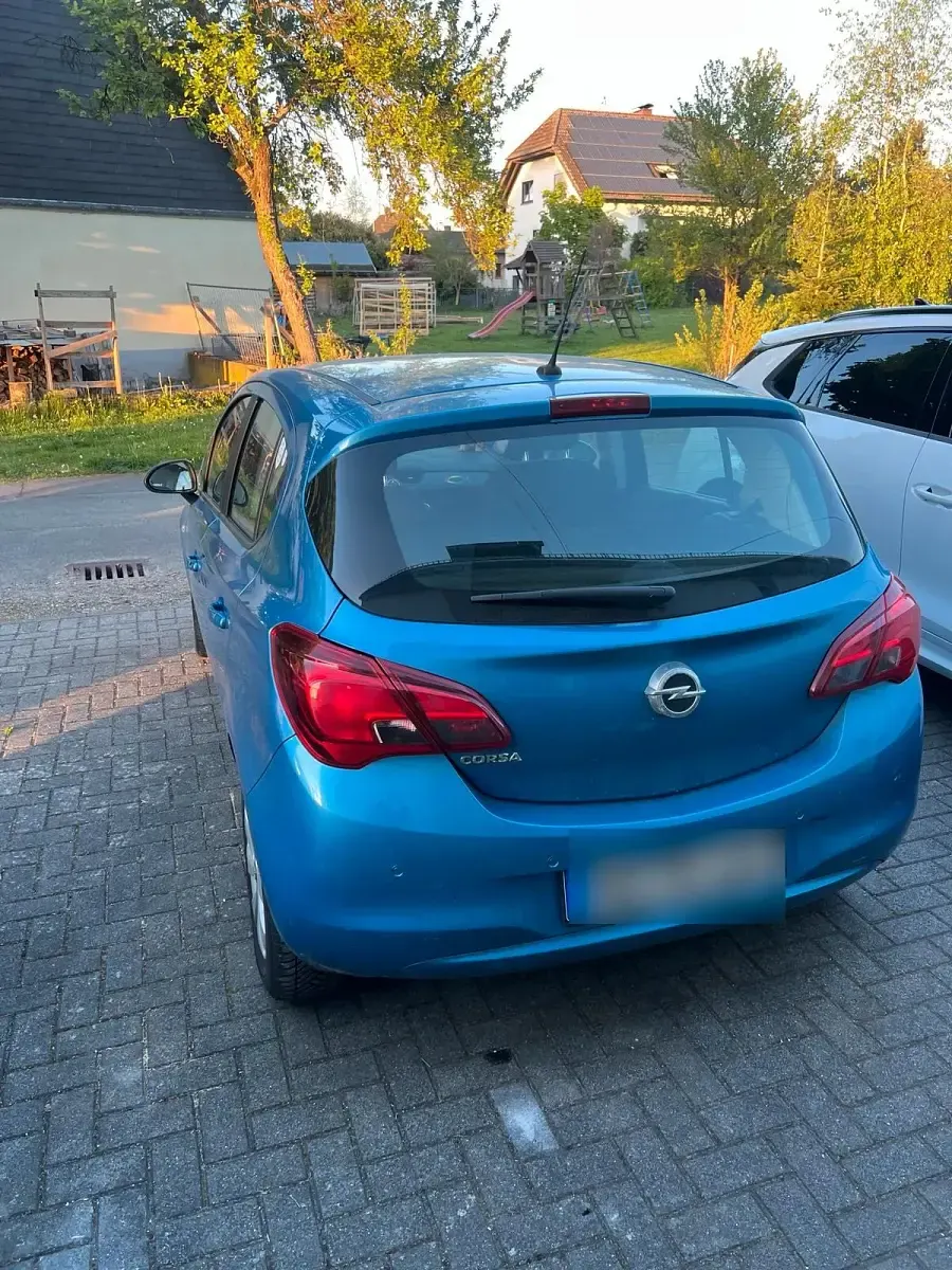 Gebraucht Opel Corsa 90 PS (66 kW) 2015 Blau Kleinwagen
