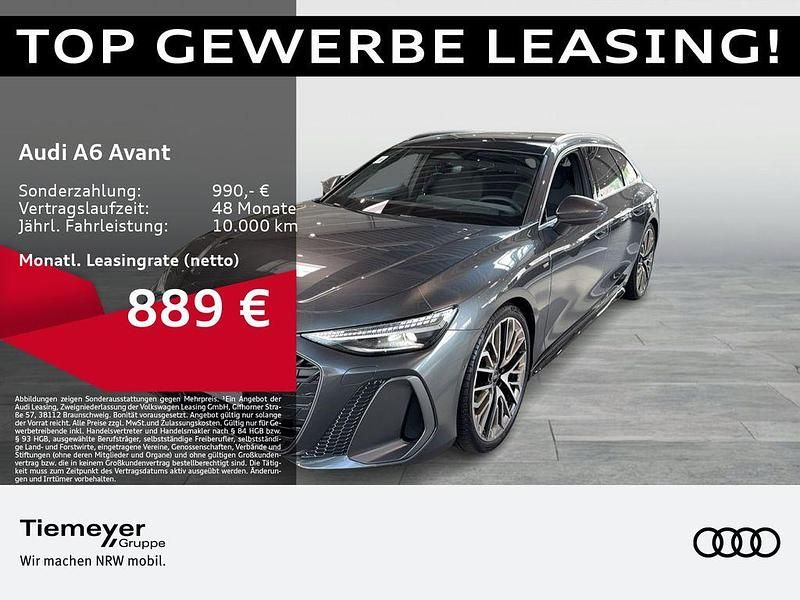 Grau Neu 2025 Audi A6 S-Line Kombi | 88.890 € (Fairer Preis) - Bild 1/4