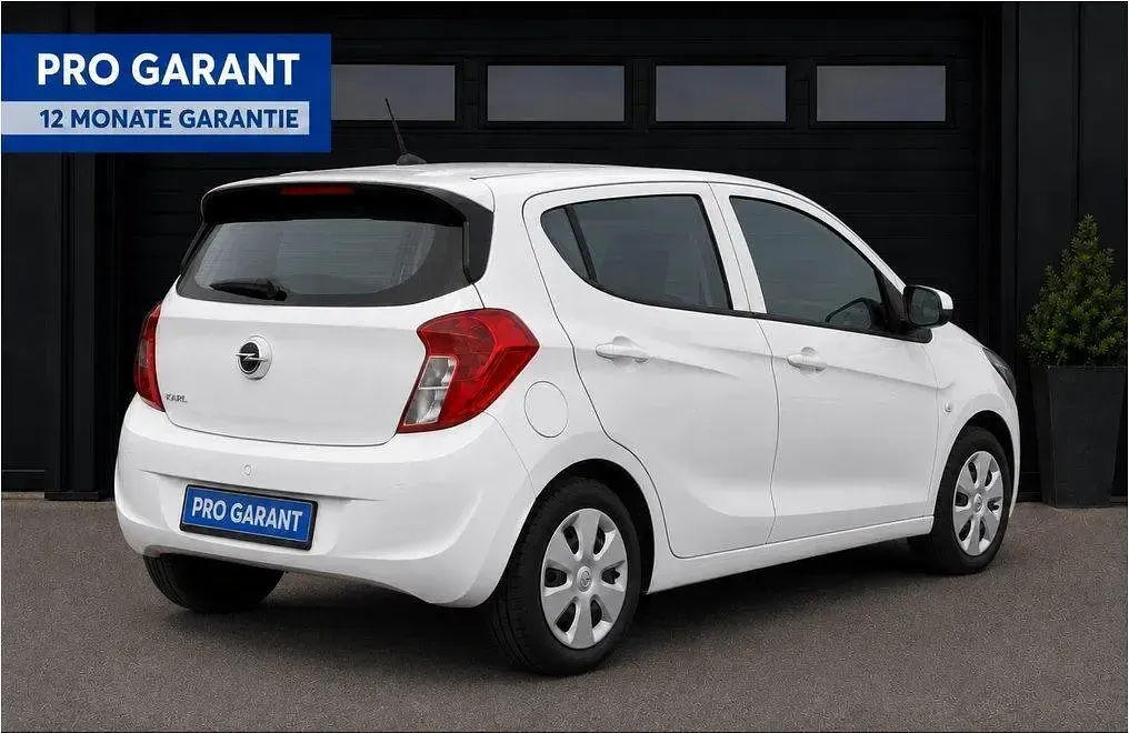 Gebraucht Opel Karl 75 PS (55 kW) 2017 Weiß Kleinwagen