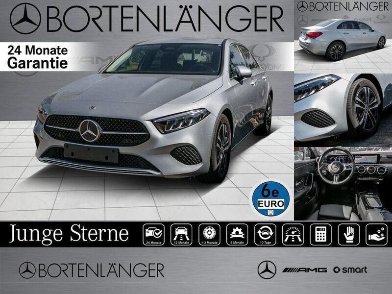 Silber Gebraucht 2024 Mercedes A200 Advanced Limousine | 29.998 € (Fairer Preis) - Bild 1/4