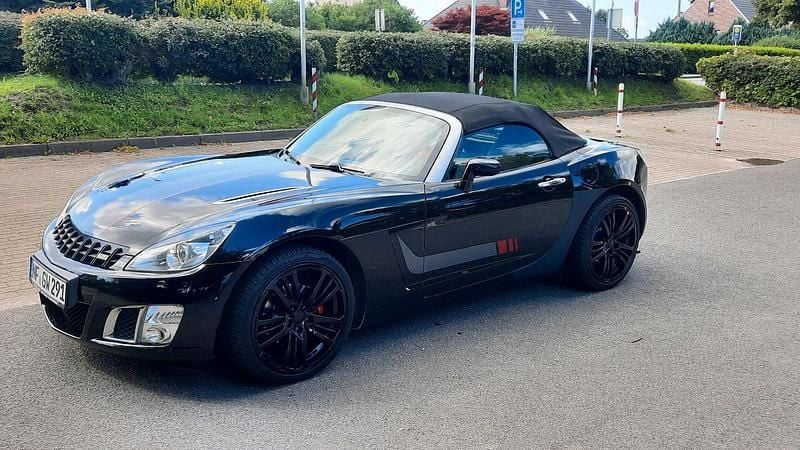 Schwarz Gebraucht 2008 Opel GT Cabrio | 13.900 € (Fairer Preis) - Bild 1/4
